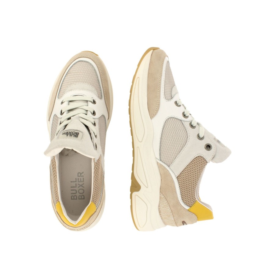 Bullboxer Sneaker Beige 295018E5C_Swbytd