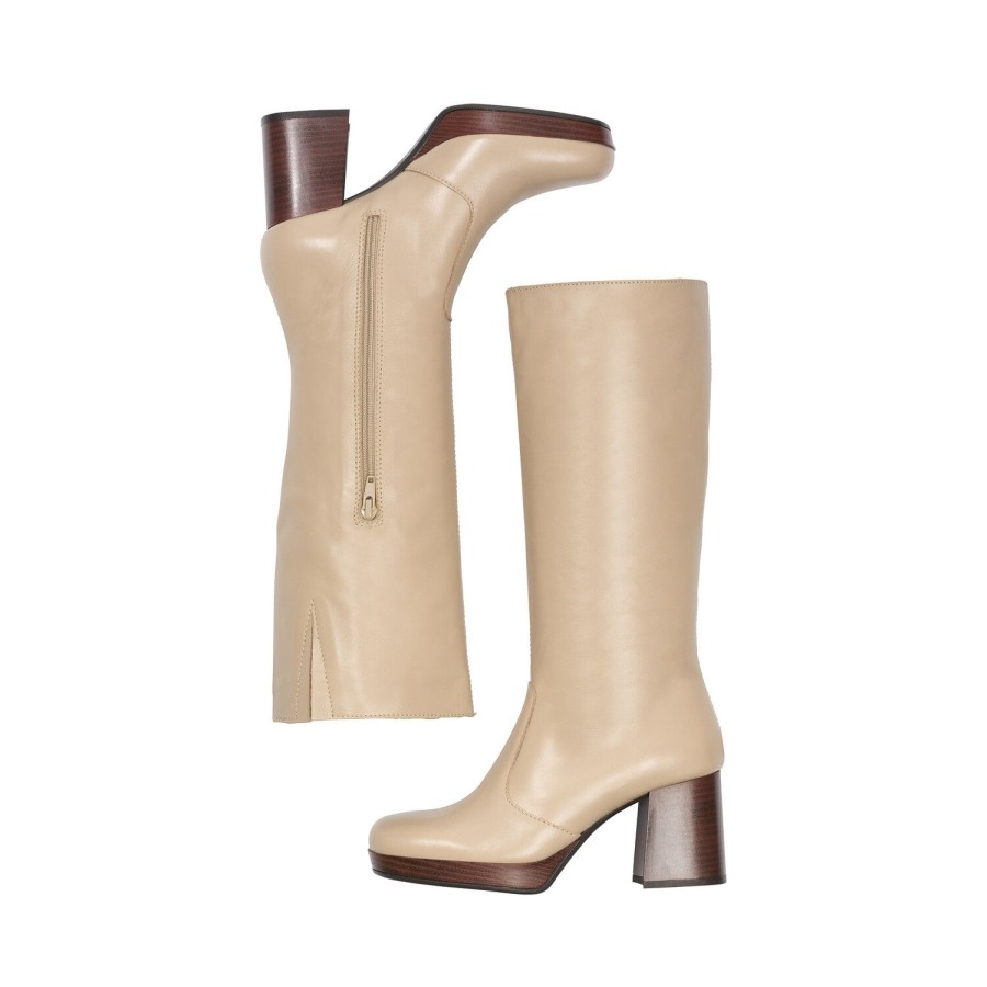 Bullboxer Boots Beige/Taupe 256502E7L_Beigtd