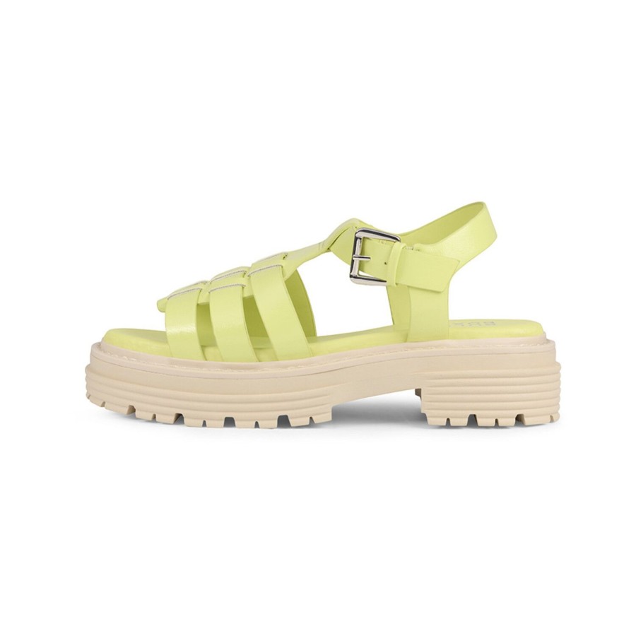 Bullboxer Plateau Sandal Lime 171001F2S_Limetd