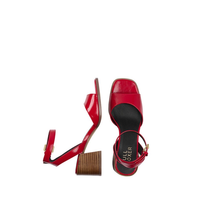 Bullboxer Sandal With Heel Red 202000F2S_Reddtd