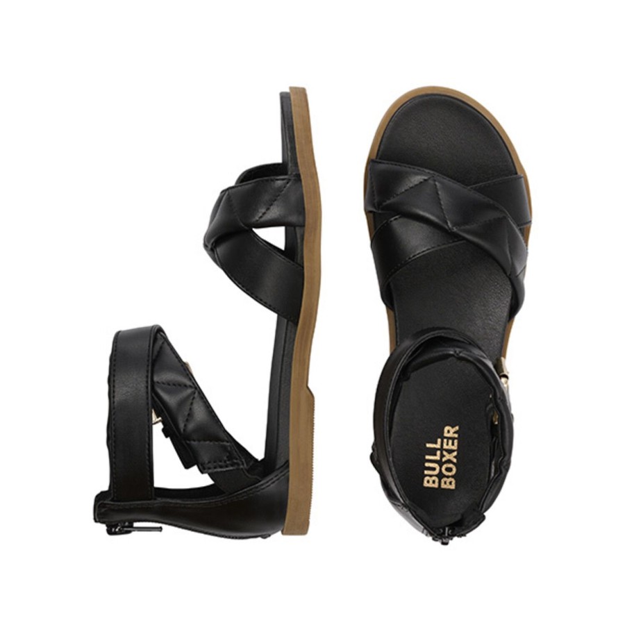 Bullboxer Sandals Black Alm016F1S_Blckkb