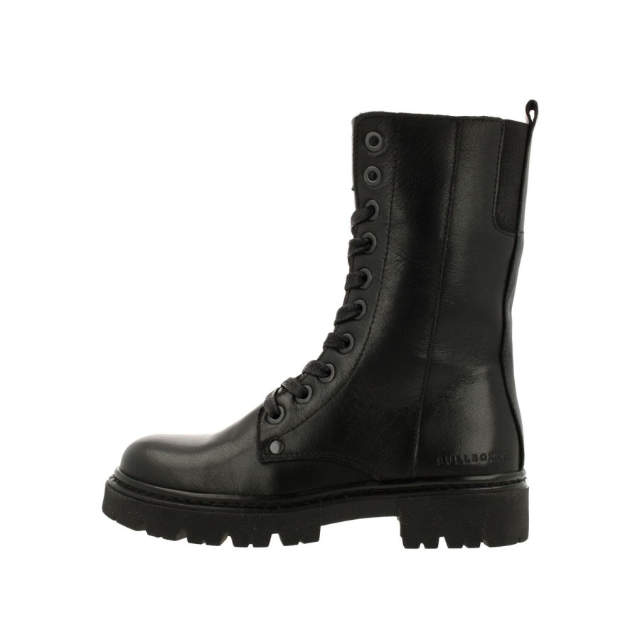 Bullboxer Boots Black Ajs503E6L_Blckkb