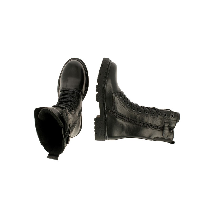 Bullboxer Boots Black Ajs503E6L_Blckkb