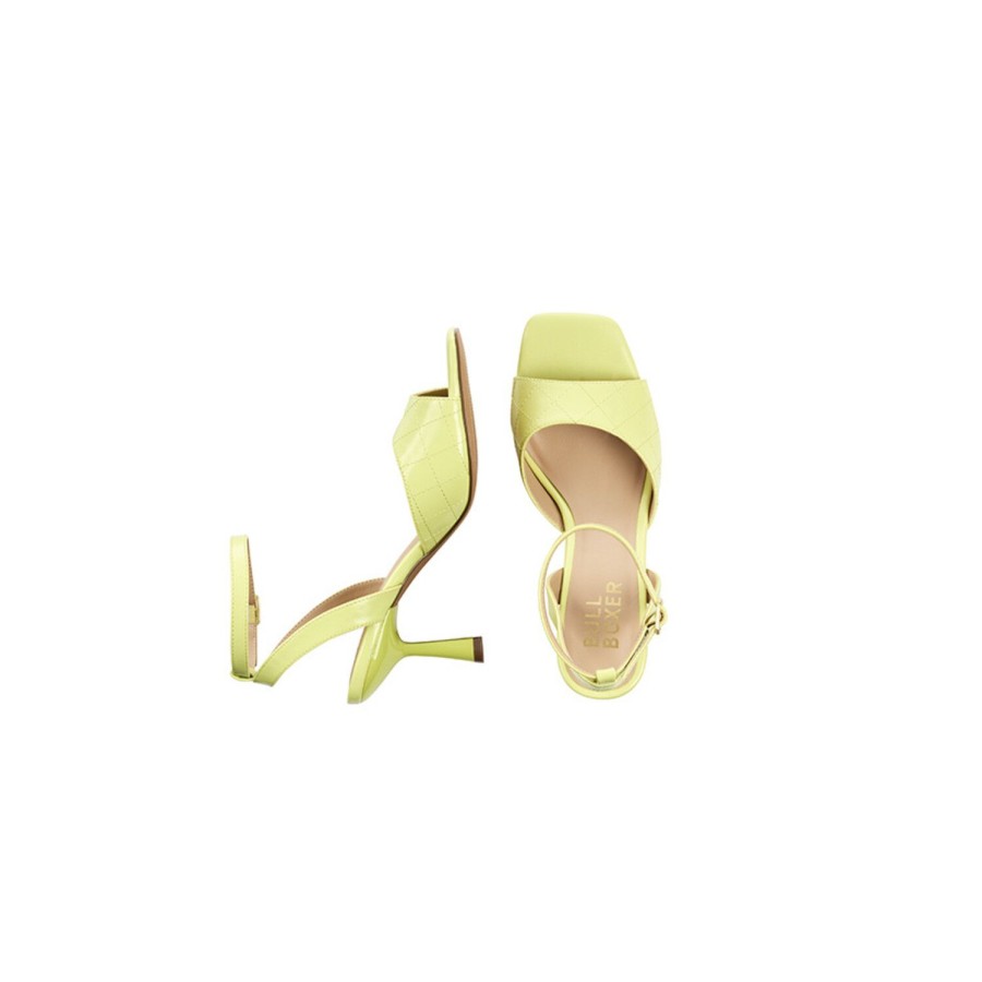 Bullboxer Sandal With Heel Lime 156000F2S_Limetd