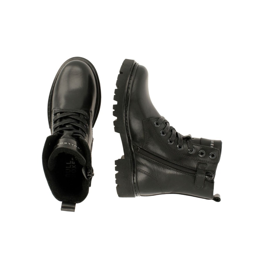 Bullboxer Boots Black Ajs500E6L_Blckkb