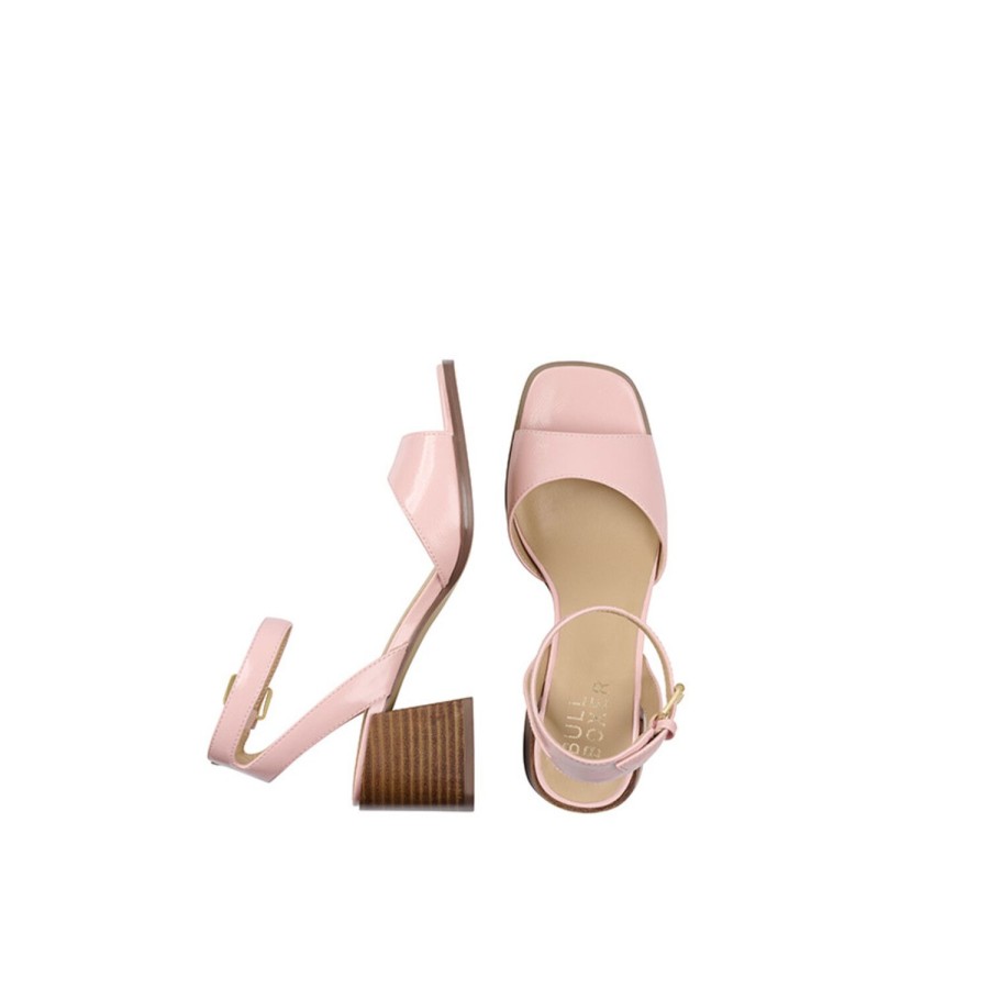 Bullboxer Sandal With Heel Pink 202000F2S_Flamtd