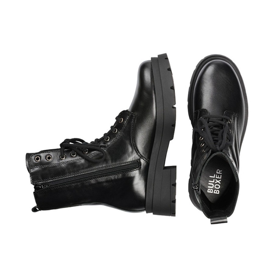 Bullboxer Ankle Boots Black 464500E6L_Blcktd