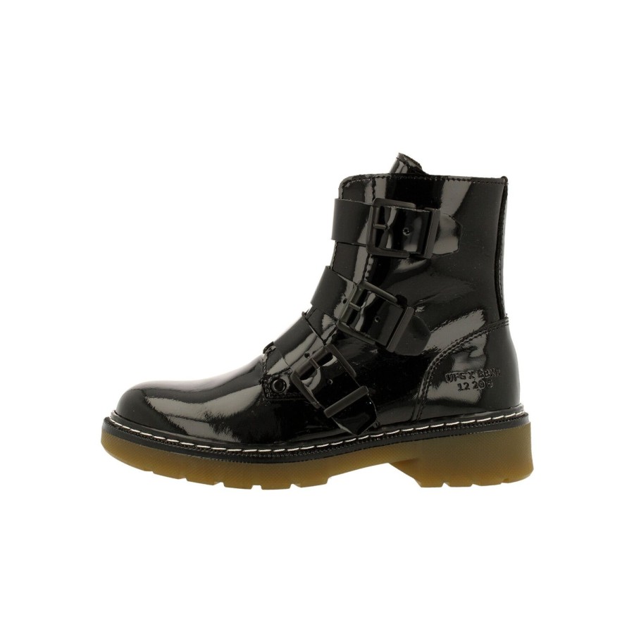 Bullboxer Boots Black Aol520E6L_Bkptkb