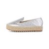 Bullboxer Espadrilles Silver 155016F4S_Slvrtd