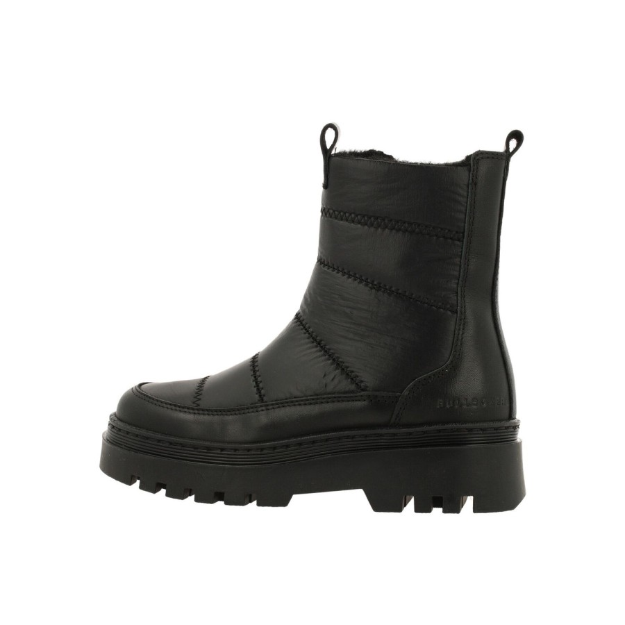 Bullboxer Boots Black Alj505E6L_Blackb