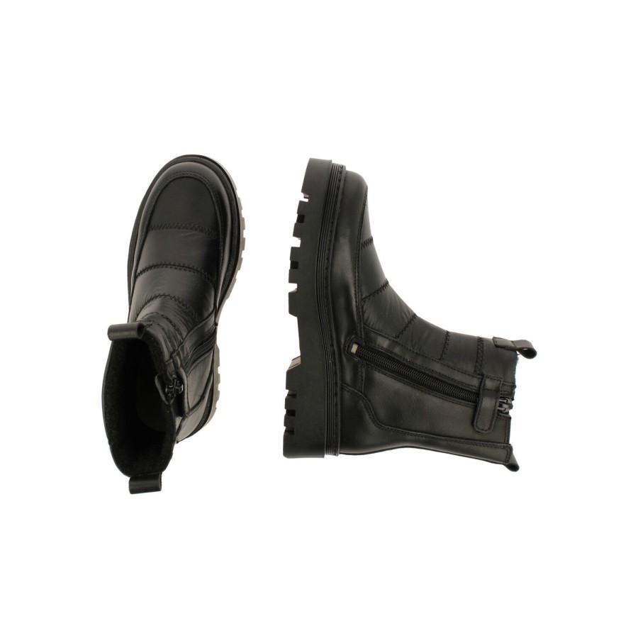 Bullboxer Boots Black Alj505E6L_Blackb