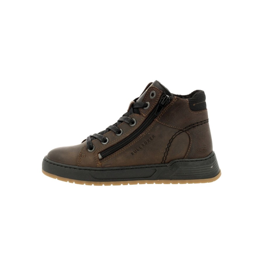 Bullboxer Sneaker Brown Aof506E6L_Dbbkkb