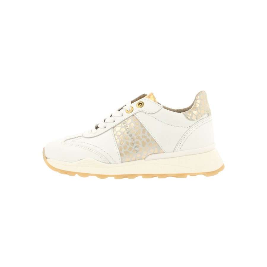 Bullboxer Sneaker White Aex002E5L_Whpnkb