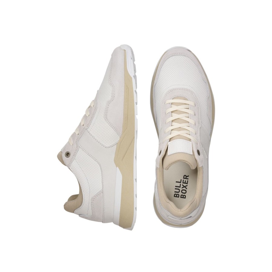 Bullboxer Sneaker White 855N20064Awhwhsu