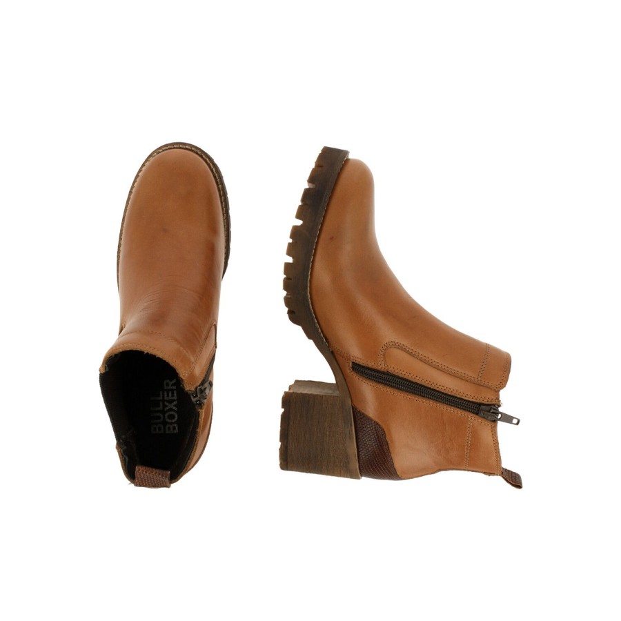 Bullboxer Ankle Boots Tan/Cognac 425502E6L_Tanntd