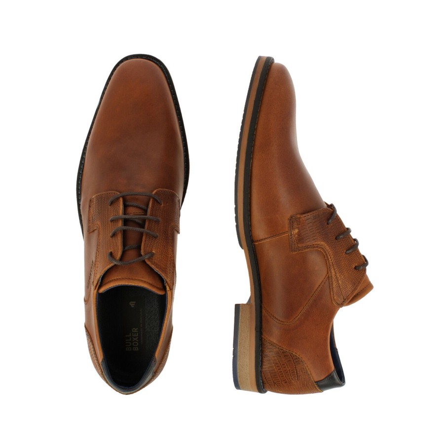 Bullboxer Lace Up Cognac 663K21008Acognsu