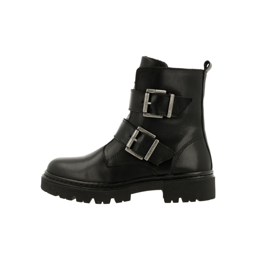 Bullboxer Boots Black Ajs501E6L_Blblkb