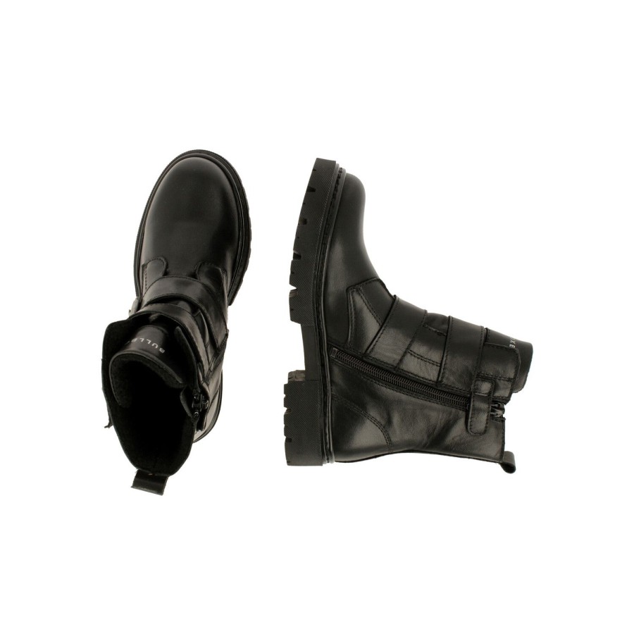 Bullboxer Boots Black Ajs501E6L_Blblkb