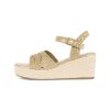 Bullboxer Wedge Sandal Gold 268013F2T_Goldtd