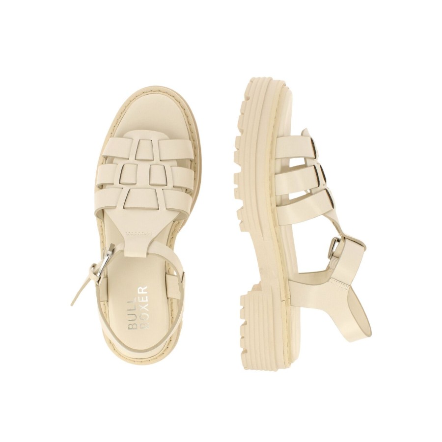 Bullboxer Plateau Sandal Beige 171001F2S_Beigtd