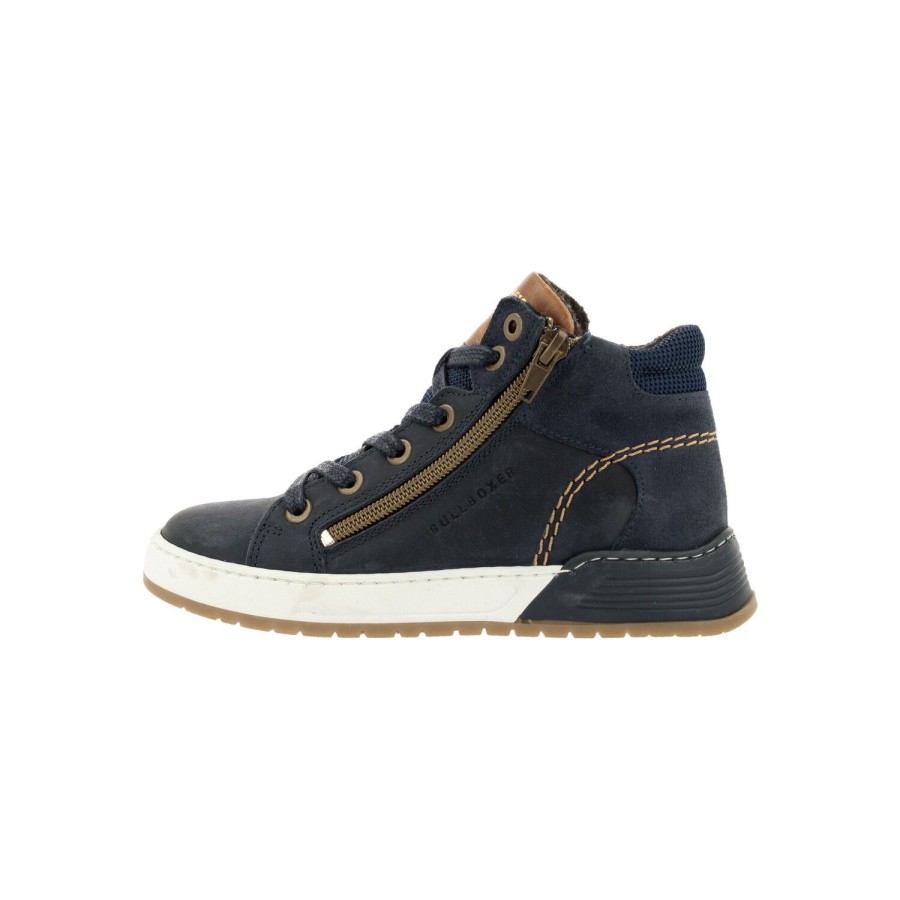 Bullboxer Sneaker Blue Aof506E6L_Dkblkb