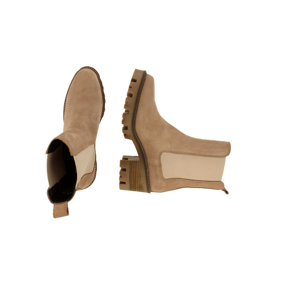 Bullboxer Chelsea Boots Beige/Taupe 677501E6L_Lttptd