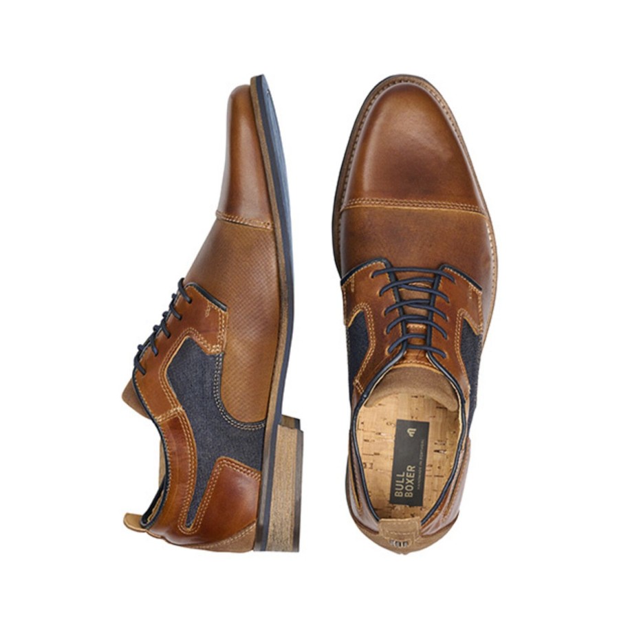 Bullboxer Lace-Up Tan/Cognac 379K25230Hcojcsu