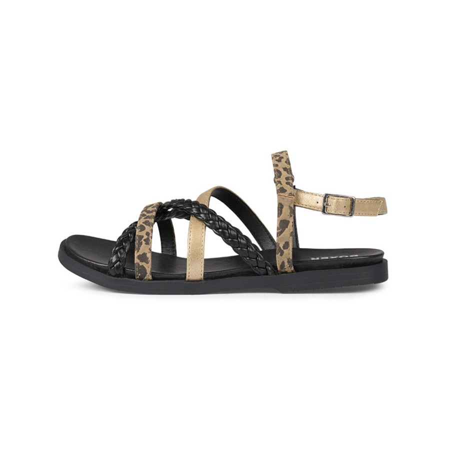 Bullboxer Sandals Black Alm017F1S_Bkcakb