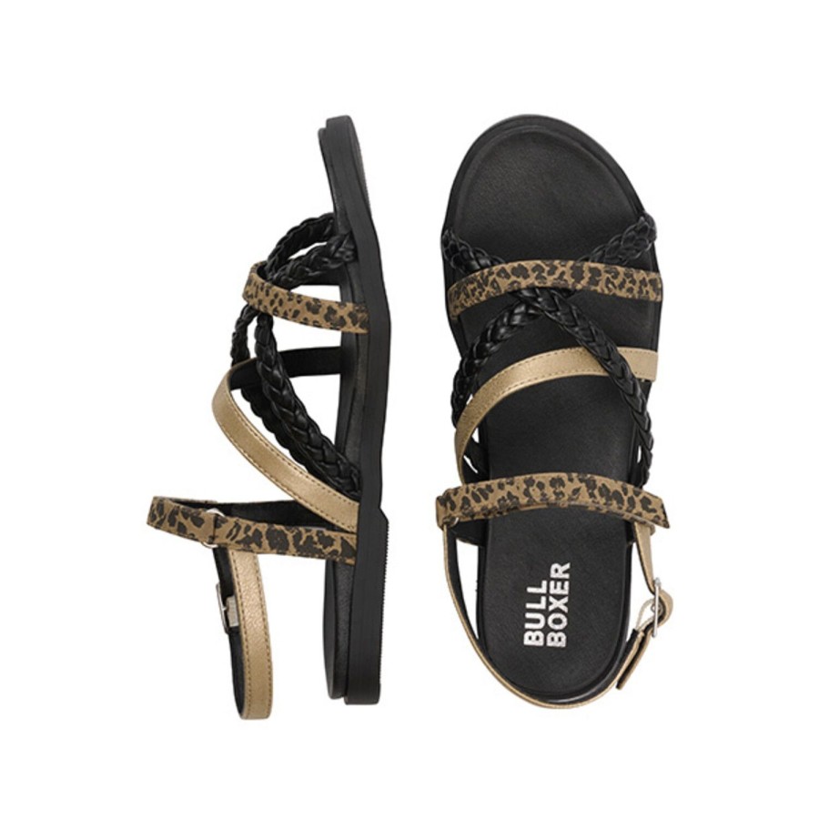 Bullboxer Sandals Black Alm017F1S_Bkcakb