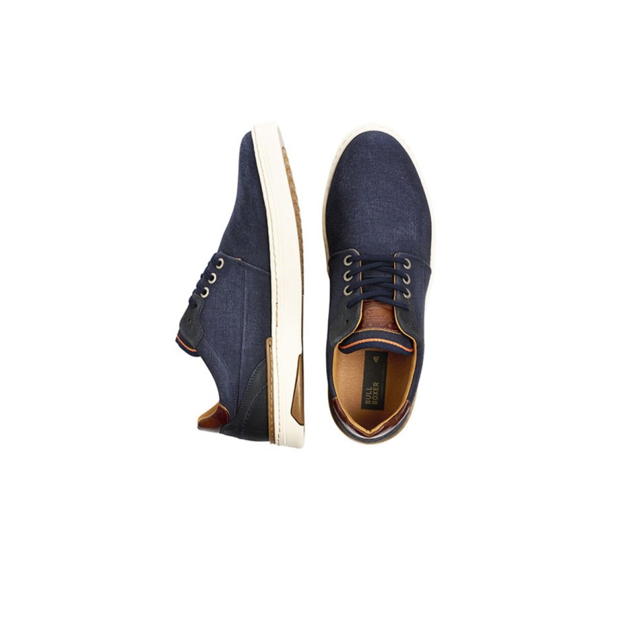 Bullboxer Lace-Up Blue 887P21811Anacgsu