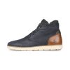 Bullboxer Sneaker High Black/Cognac 628K50861Anacgsu