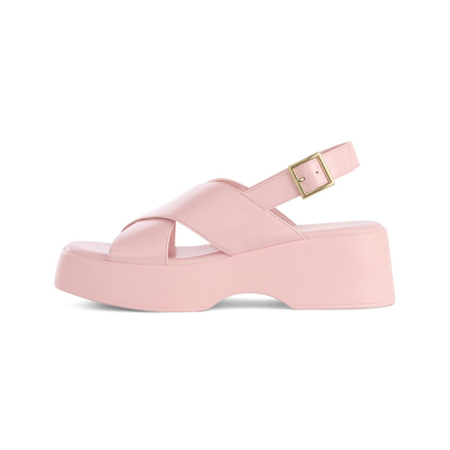 Bullboxer Plateau Sandal Pink 179002F2S_Flamtd