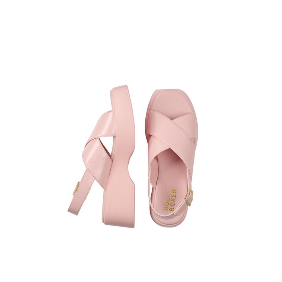 Bullboxer Plateau Sandal Pink 179002F2S_Flamtd