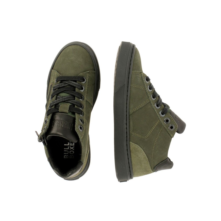 Bullboxer Sneaker Green Aop502E6L_Dkolkb