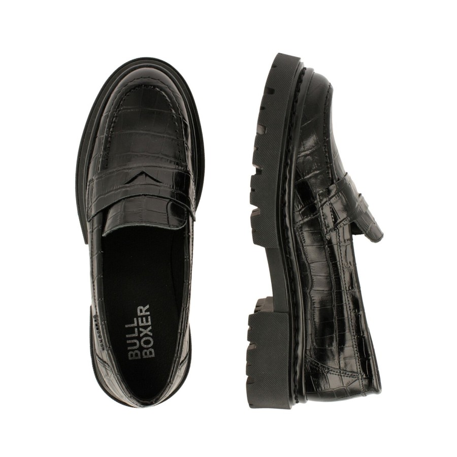 Bullboxer Loafer Black 610000E4L_Blcktd