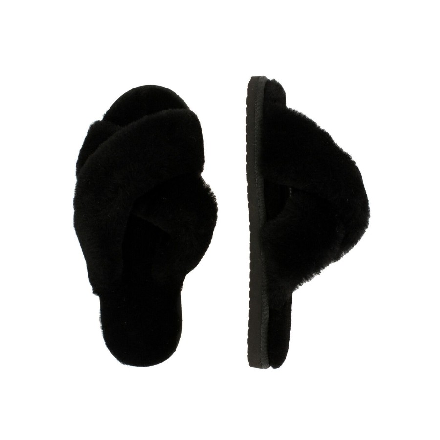 Bullboxer Slippers Black 258002F1L_Blcktd