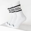 Bullboxer Socks Women White 3-Pack