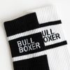 Bullboxer Socks Women Black/White 2-Pack