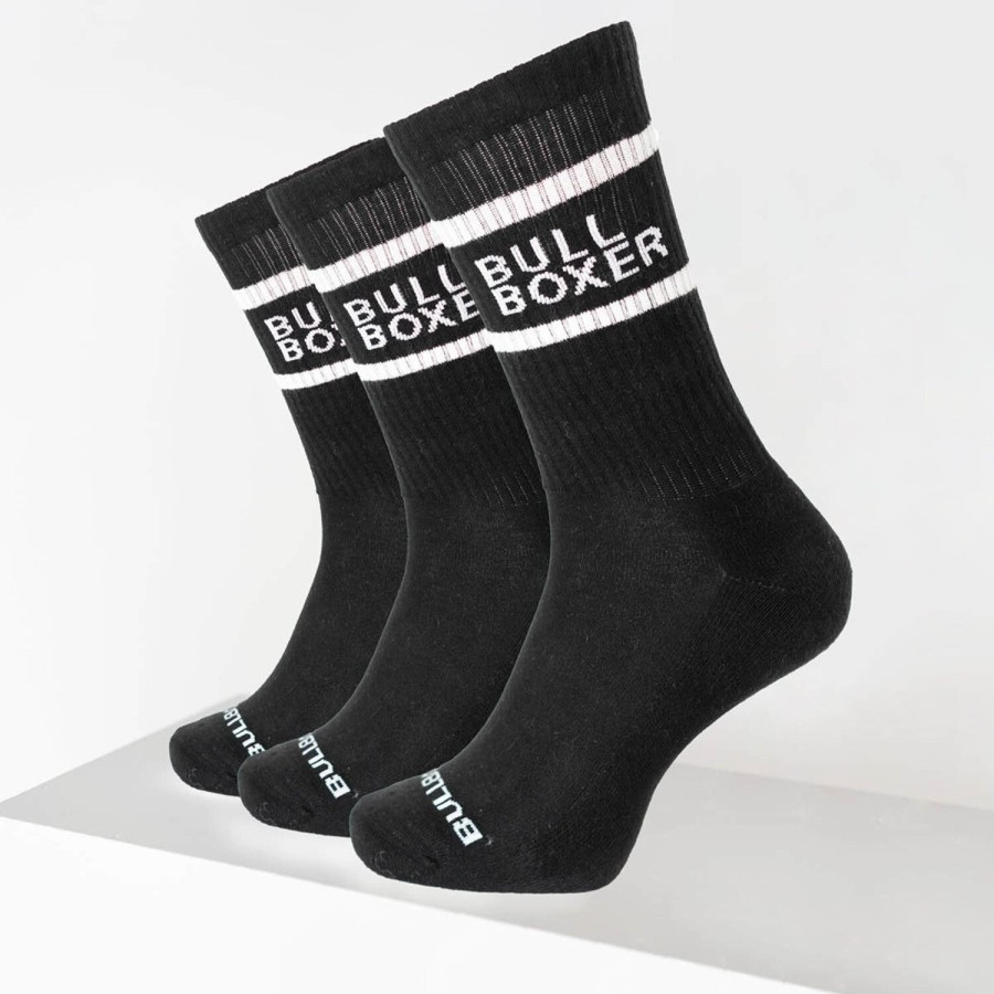 Bullboxer Socks Women Black 3-Pack