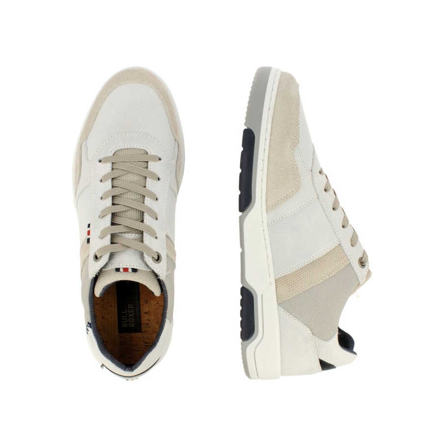 Bullboxer Sneaker Low Offwhite 343K20630Eowhcsu